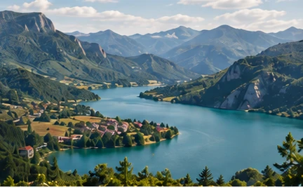 Industry, forests and water resources within the natural environment